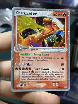 Charizard ex 105/112 EX Fire Red Leaf Green FRLG 2004 Holo Rare Pokemon Card TCG - Image 5
