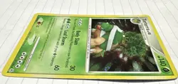 Torterra 17/130 HOLO BLEED + DOUBLE SWIRL Rare D&P Set Pokemon Card 2007 NM - Image 2