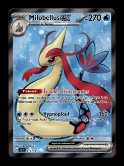 Carte Pokemon Milobellus-ex 217/191 Etincelles Deferlantes Francais - Image 1