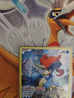 Pokemon TCG Keldeo Holo Full Art XY118 Black Star Promos - Image 2