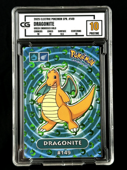 Dragonite CG 10 Pristine Electric Pokemon 2025 Nintendo PSA CGC - Image 1