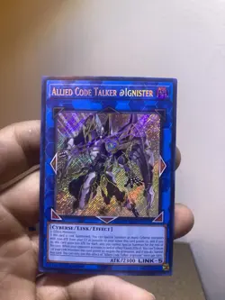 Yu-Gi-Oh! Allied Code Talker @Ignister ALIN-EN051 Secret Rare Mint - Image 1