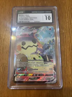 CGC 10 Gem Mint Mimikyu VMAX Trainer Gallery #TG17/TG30 Brilliant Stars English - Image 1