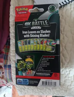 POKEMON TCG IRON LEAVES EX BATTLE DECK FACTORY SEALED (60 cards) - Image 2
