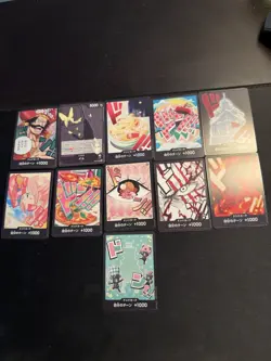 One Piece TCG Don!! Variety 11x Card Lot Japanese NM - Image 1