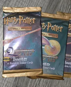 Harry Potter TCG Card Game 4 Base Set Booster Packs Art Set - Image 2