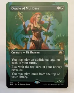 Oracle of Mul Daya Borderless Nonfoil Card #370 MTG - Image 1