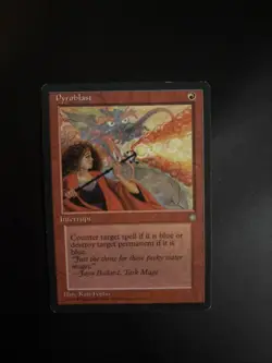 Magic The Gathering - Pyroblast Ice Age Regular - Image 1