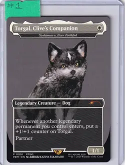 Yoshimaru, Ever Faithful (Torgal, Clive's Companion) (Borderless) * MagicCon MTG - Image 1
