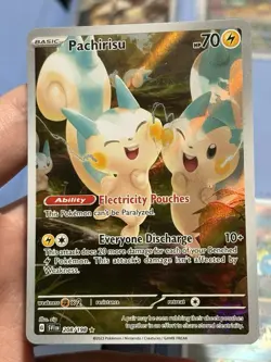 Pokemon Pachirisu 208/198 Illustration Rare Scarlet & Violet Base Set - Image 1