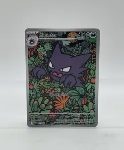 Pokemon TCG Mega Evolution Gengar Battle Deck Haunter #027 Black Star Promo - Image 1