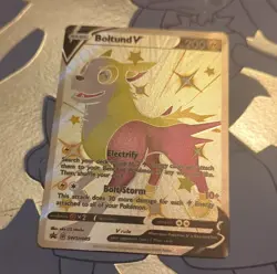 Pokemon TCG Boltund V SWSH085 Sword & Shield Promo 200HP Full Art Holo English - Image 1