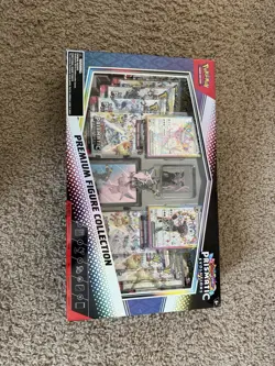 Pokemon Scarlet & Violet Prismatic Evolutions Premium Figure Box, Espeon & Umbr. - Image 1