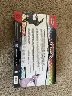 Pokemon Scarlet & Violet Prismatic Evolutions Premium Figure Box, Espeon & Umbr. - Image 2