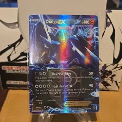 The Pokemon Company Dialga EX Full Art Ultra Rare Plasma Blast 65/101 Holo 180HP - Image 1