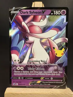Pokemon Dark Sylveon v SWSH134 SWSH: Sword & Shield Promo Cards Holo VLP - Image 1