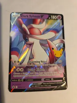 Dark Sylveon V SWSH134 SWSH: Sword & Shield Promo Cards - Pokemon Card - NM - Image 1