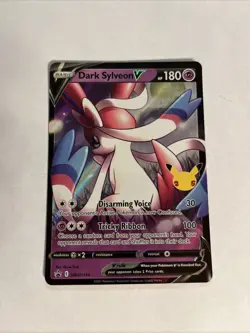 Dark Sylveon v SWSH134 SWSH: Sword & Shield Promo Cards Holo Pokemon TCG - Image 1