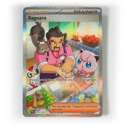 Pokemon - Saguaro - 270/193 - SV Paldea Evolved - Full Art Trainer Card - Image 1