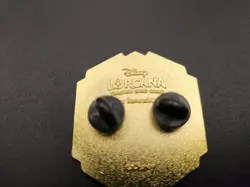 Disney Lorcana Reign of Jafar Organized Play Amethyst Ink Logo Promo Pin WC - Image 3