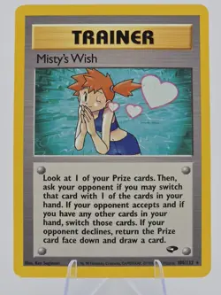 Pokemon TCG Misty's Wish 108/132 / Gym Challenge / 2000 / NM) - Image 1