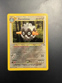 Pokemon Forretress 2/75 Neo Discovery Holo - NEAR MINT - Image 1