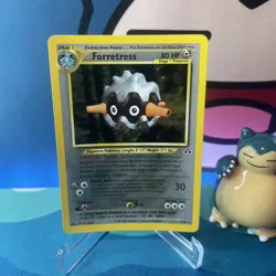 Pokemon TCG Cards Forretress 2/75 Neo Discovery Holo Rare Nm Vintage - Image 1