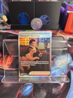 Giovanni's Charisma 204/165 Sv: 151 Pokemon TCG SPECIAL ILLUSTRATION RARE - Image 1