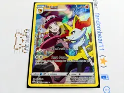 Braixen FULL ART TRAINER GALLERY CHR TG01/TG30 SWSH Silver Tempest 2022 Pokemon - Image 2