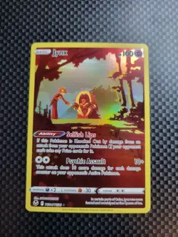 Pokemon TCG Silver Tempest Jynx Trainer Gallery Holo Full Art Card TG04/TG30 NM - Image 1