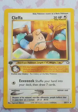 CHOOSE YOUR CARDS: Neo Genesis 1ST EDITION Uncommon/Common Pokemon Cards - Image 2