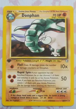 CHOOSE YOUR CARDS: Neo Genesis 1ST EDITION Uncommon/Common Pokemon Cards - Image 3