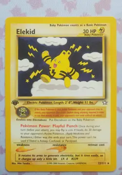 CHOOSE YOUR CARDS: Neo Genesis 1ST EDITION Uncommon/Common Pokemon Cards - Image 4