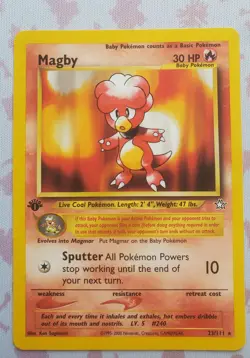 CHOOSE YOUR CARDS: Neo Genesis 1ST EDITION Uncommon/Common Pokemon Cards - Image 5