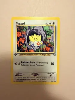 Pokemon Neo Genesis First Edition Togepi - Image 1