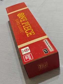 One Piece 1st Anniversary Set English Version NO CARDS - Box, Playmat & Sleeves - Image 1