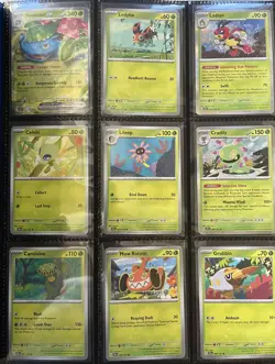 Pokemon Stellar Crown Complete Base Set 1-142 Cards w/ ALL EX, ACE In Binder! - Image 1