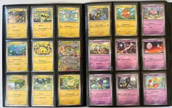 Pokemon Stellar Crown Complete Base Set 1-142 Cards w/ ALL EX, ACE In Binder! - Image 4