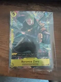 One Piece Card Game Roronoa Zoro OP07-113 Illustration Box Vol.3 Promo Sealed - Image 1