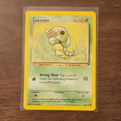Pokemon TCG Lot Paras Caterpie Metapod Venonat 8 Cards English Japanese - Image 4