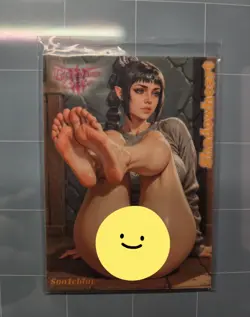 Shadowheart Custom Glow In The Dark Waifu Card Fan Art - Image 1