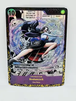 Goddess Story One Piece Boa Hancock Manga DIY Doujin Kawaii Art Holo Card - Image 1