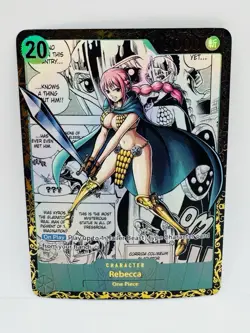 Goddess Story One Piece Rebecca Manga DIY Doujin Kawaii Art Holo Card - Image 1