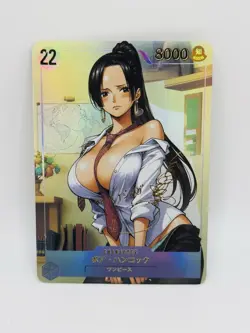 One Piece Goddess Boa Hancock Beauty #31 DIY Doujin Kawaii Art Holo Card - Image 1