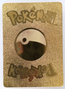 Pokemon Charizard VMAX 330hp Gigantamax Gold Foil Fan Art Collector Card - Image 2