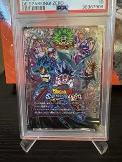 2024 DRAGON BALL SUPER CARD GAME FUSION WORLD JP #E-04 ENERGY MARKER PSA 10 - Image 2