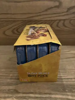 ONE PIECE CARD GAME: TIN PACK SET VOL 2 (TS-02 OP-13) (12 SEALED TINS) - ENGLISH - Image 3