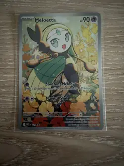 Meloetta MEP 026 Me: Mega Evolution Promo Holo Pokemon Card NM - Image 1