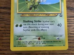 Pokemon Wotc Black Star Promo # 45 SCYTHER **not played** - Image 4