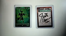 NEON INK TOPH COMMANDER DECK w/ SIGNED CARD FROM MICHAELA JILL MURPHY and POSTER - Image 1